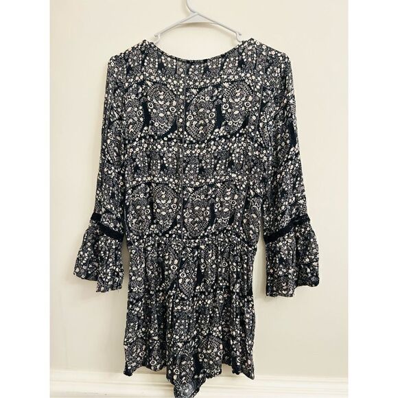 Boho American Eagle Romper Size Small - Picture 2 of 8